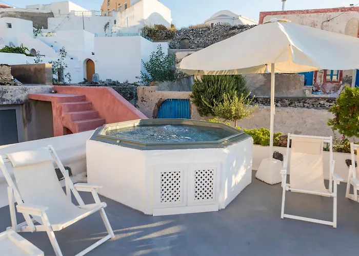 Gemini Cave Tzimara ,with Mini Plunge Pool And Hot Tub Oia