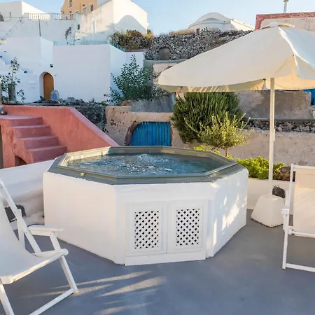Gemini Cave Tzimara ,with Mini Plunge Pool And Hot Tub Οία