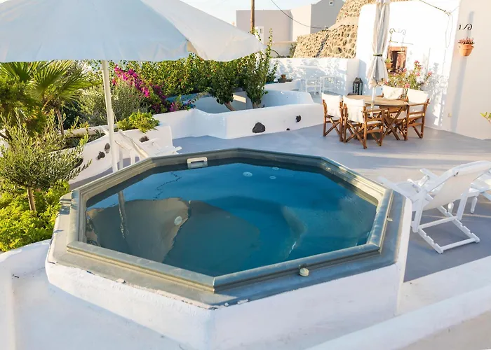 Gemini Cave Tzimara ,with Mini Plunge Pool And Hot Tub بيت للعطل