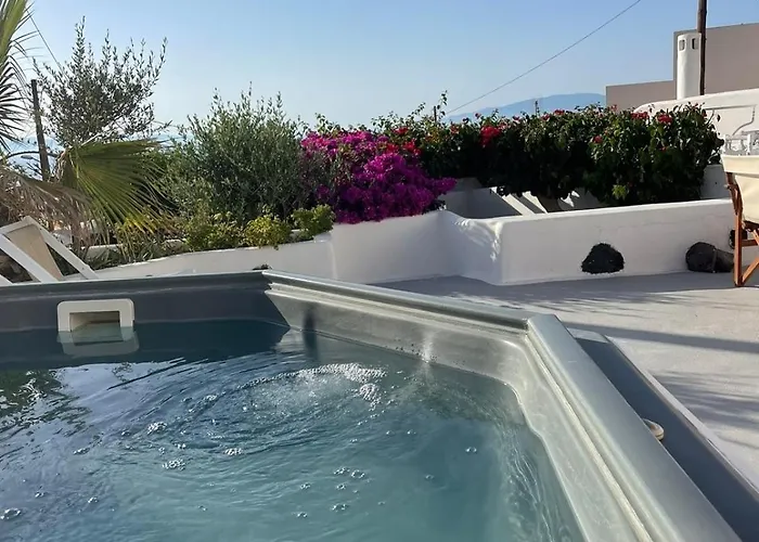 بيت للعطل Gemini Cave Tzimara ,with Mini Plunge Pool And Hot Tub *